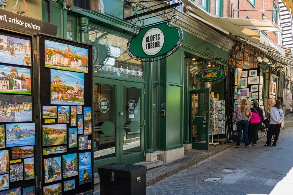 Les Lofts Du Tresor - Par Les Lofts Vieux-Quebec Daire Dış mekan fotoğraf
